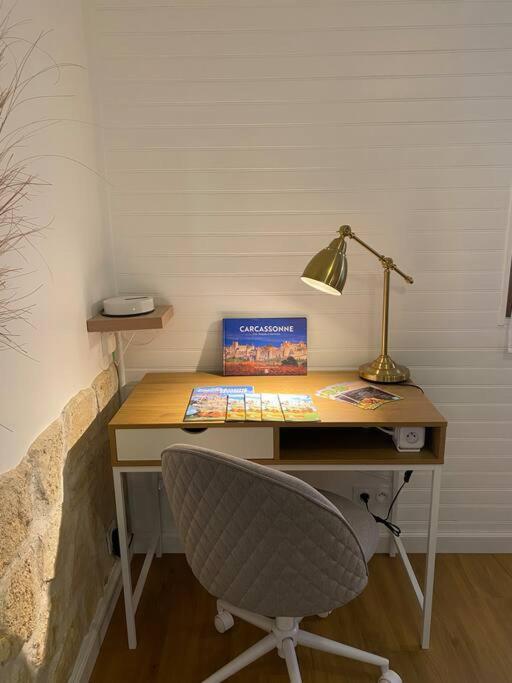Charmant Appartement - Proche Chateau Cite カルカソンヌ エクステリア 写真