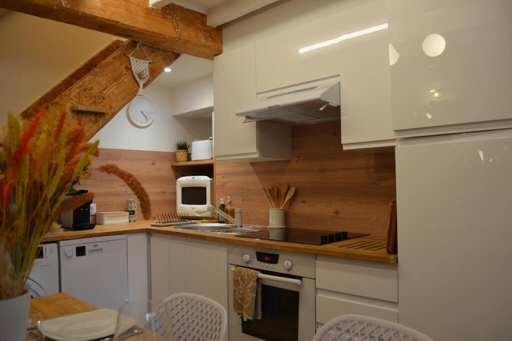 Charmant Appartement - Proche Chateau Cite カルカソンヌ エクステリア 写真