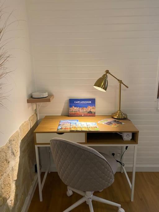 Charmant Appartement - Proche Chateau Cite カルカソンヌ エクステリア 写真